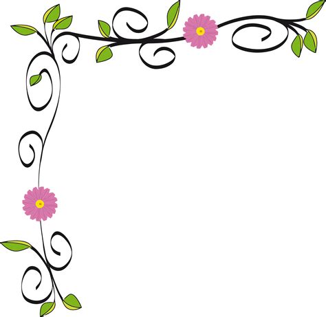 Border Flowers Clip art - flower border png download - 2314*2252 - Free Transparent Border ...