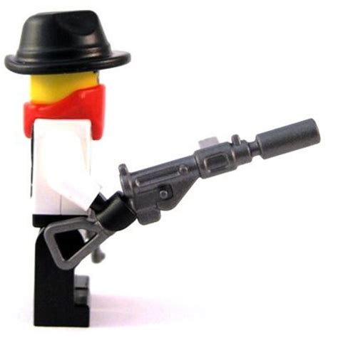 Lego Minifigure Machine Gun Instructions