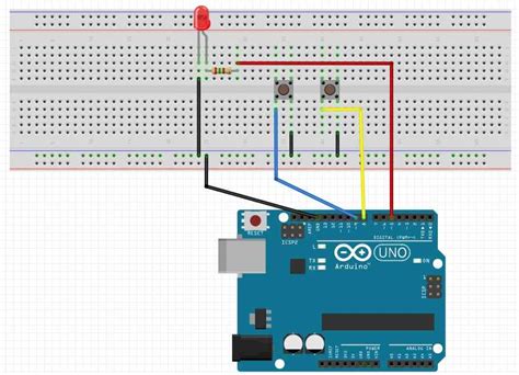 Video - How to Use Arduino & Push Button Switches to Turn an LED on/off