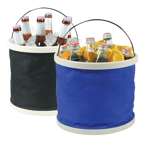 Promotional Bucket Cooler - Collapsible Cooler Bucket - Bongo