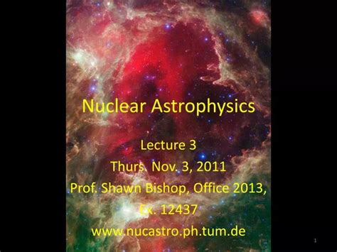 PPT - Nuclear Astrophysics PowerPoint Presentation, free download - ID:4820563