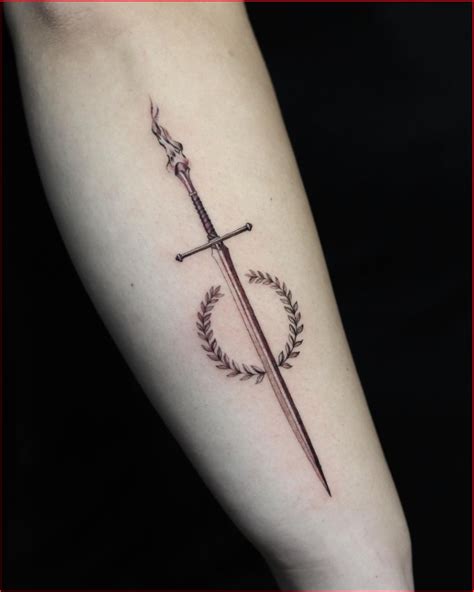 What Does A Sword Tattoo Symbolism - Design Talk