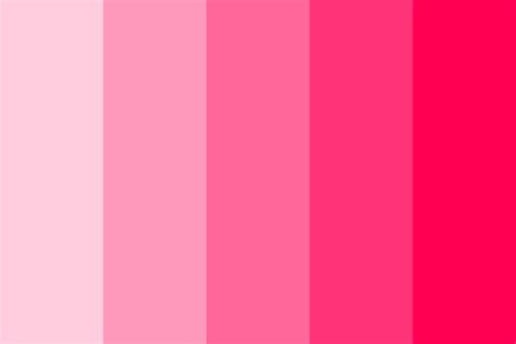 Lovely Rose Pink Color Palette