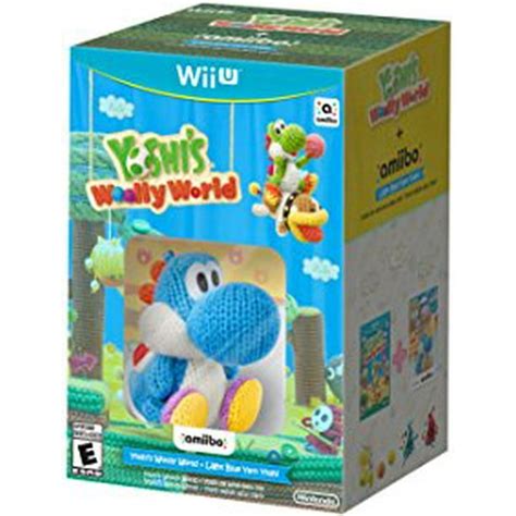 Yoshi's Woolly World + Blue Yarn Yoshi amiibo - Wii U [Nintendo Wii U ...