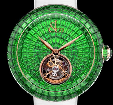 Brilliant Flying Tourbillon Tsavorites | Jacob & Co