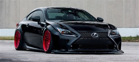 Slammed Lexus RC 350 F-Sport x Vossen