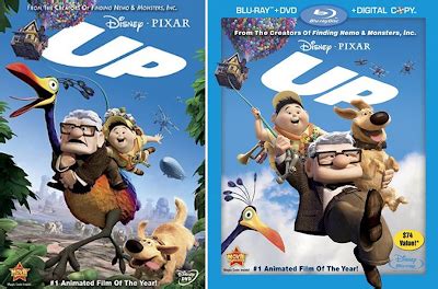 "Up!" - 1-Disc DVD and 4-Disc, "Monsters Inc." Blu-Rays coming November 10! | Toonzone Forums