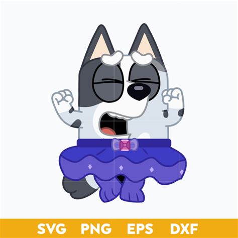 Muffin Heeler SVG, Bluey SVG, Cartoon SVG PNG DXF EPS Digita - Inspire Uplift