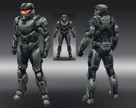 New Halo Infinite concept art shows an Elite blademaster and Mark VII Spartan armor | Windows ...