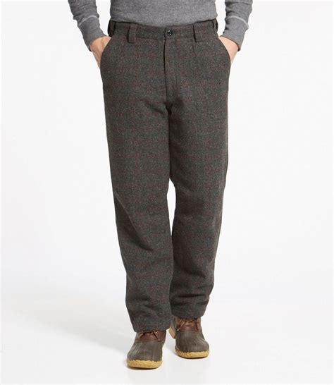 Men's Maine Guide Wool Pants with PrimaLoft, Plaid