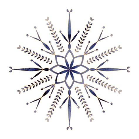 Watercolor snowflake mandala with blue color 21079550 Vector Art at Vecteezy