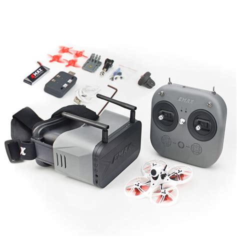 EMAX Tinyhawk 3 RTF Kit 1s FRSKY FPV Drone for Beginners with Controller and 5.6G Goggles ...