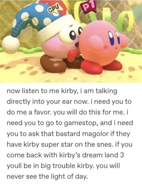 Pin by Lacey A on kirby | Kirby memes, Kirby, Kirby character