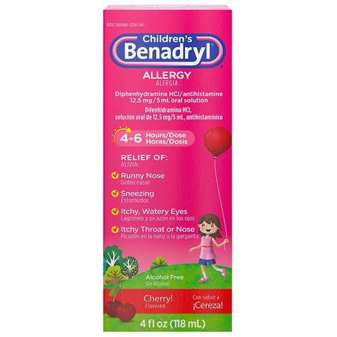 Children S Benadryl Allergy Plus Congestion Dosage Chart By Weight | Blog Dandk