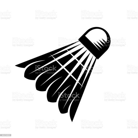 Badminton Shuttlecock Icon Stock Illustration - Download Image Now - Art, Badminton - Sport ...