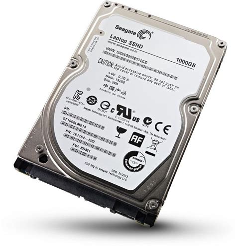 Seagate Solid State Hybrid Drive 9.5 mm thickness 1 TB Laptop Internal Hard Disk Drive ...