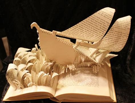 Awesome Handmade Book Sculptures | Gadgetsin