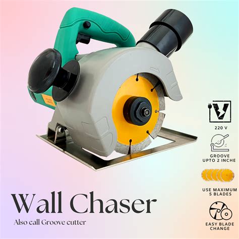 Electric Wall Chaser Machine With 2 Blades at Rs 4840 | Wall Chaser in Agra | ID: 26333219588