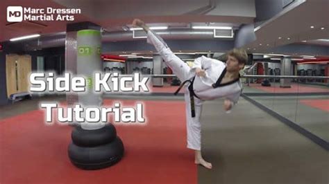 Taekwondo Side Kick Tutorial - 3 Variations (Yop Chagi) | Taekwondo, Kicks, Martial arts