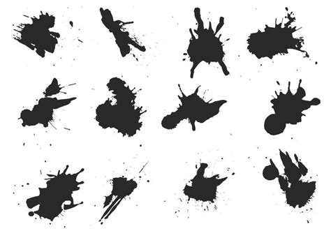 Ink Splatter Vector at GetDrawings | Free download