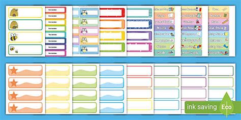 Printable Cubby Name Tags for Classrooms | Twinkl USA