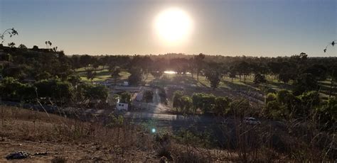 View looking west over Bonita Golf Course