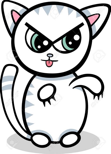 Angry Cat Drawing at GetDrawings | Free download