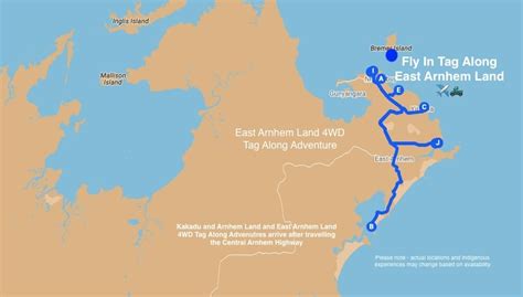 East Arnhem Land - Map — See Around Corners