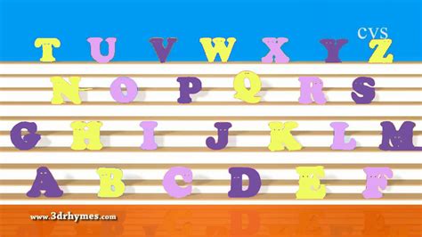 ABC Song Alphabet Songs Phonïcs Song For Chïldren In 3D - Nursery Rhymes Fan Art (43939288 ...