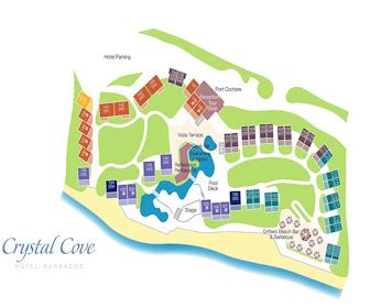 Resort Map | Crystal Cove | Barbados