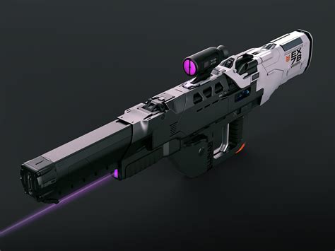 ArtStation - Sci-fi Rifle