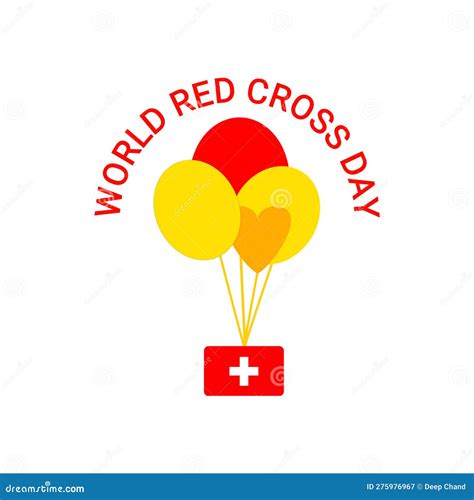 World Red Cross Day stock illustration. Illustration of religion - 275976967