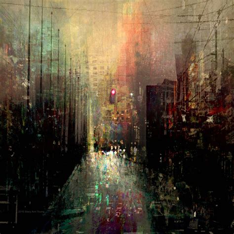 My Eclectic Thoughts: 5 New Abstract Cityscape Art Prints based on Portland, San Francisco and ...