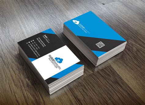 Professional & Modern Business Card Template - Cloud Templatez - All ...