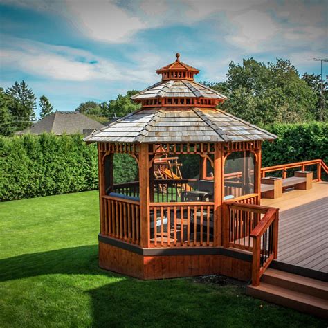 Custom Decks With Wooden Gazebos: Plans, Design & Builder | ROYAL Decks ...