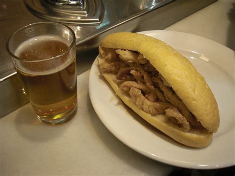 Fried calamari sandwich from Madrid, Spain. Fried Calamari, Madrid ...