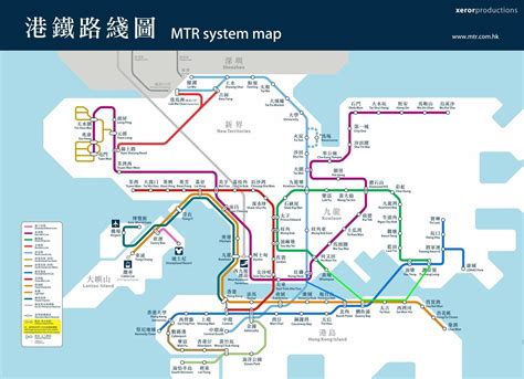 Future map of the MTR (some imagined, some confirmed) : HongKong