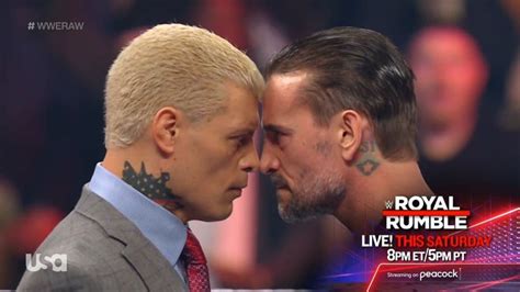 CM Punk And Cody Rhodes Have Heated Confrontation On WWE RAW