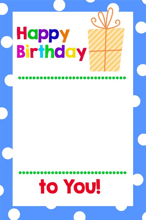 Happy Birthday Gift Card