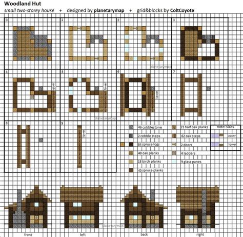 Minecraft House Blueprints Pc