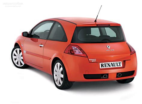 RENAULT Megane RS Coupe specs - 2004, 2005, 2006 - autoevolution