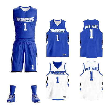 Custom Basketball Jersey Sportwear Reversible Sets Uniforms - KXKSHOP