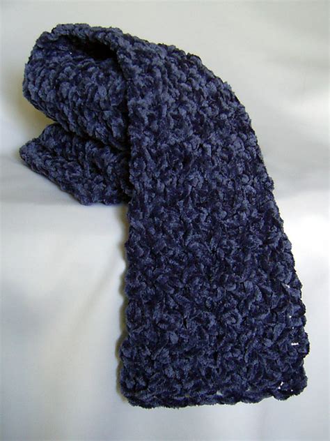 Ravelry: Lacy Chenille Scarf pattern by Crochet Kitten