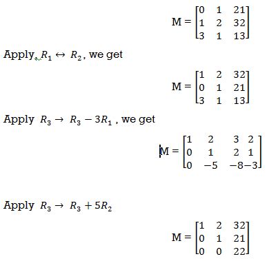 What is the echelon form of a matrix? - Goseeko blog