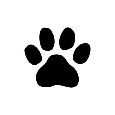 Cute Cat Paw Print