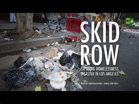 Watch RTD's 'Skid Row: Exposing Homelessness Disaster In Los Angeles' Documentary | Skid row ...