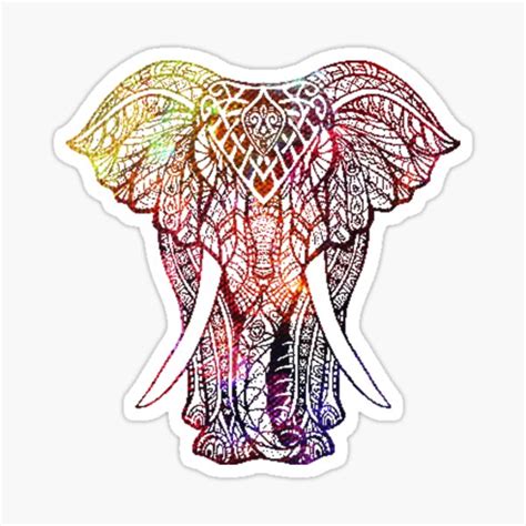 "SRI LANKAN TRADITIONAL ELEPHANT" Sticker for Sale by TTERZEL | Redbubble