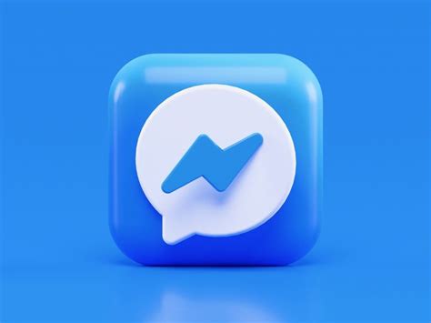 Messenger & Facebook Icons Concept by Alexander Shatov on Dribbble 3d Icons, Logo Icons, Logos ...