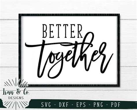 SVG Files Better Together Svg Wedding Signs Svg Mr and Mrs - Etsy