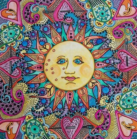 Pin van Jen Bernardo op Sun Starry Moon | Maankunst, Hippie kunst, Kunst ideeën